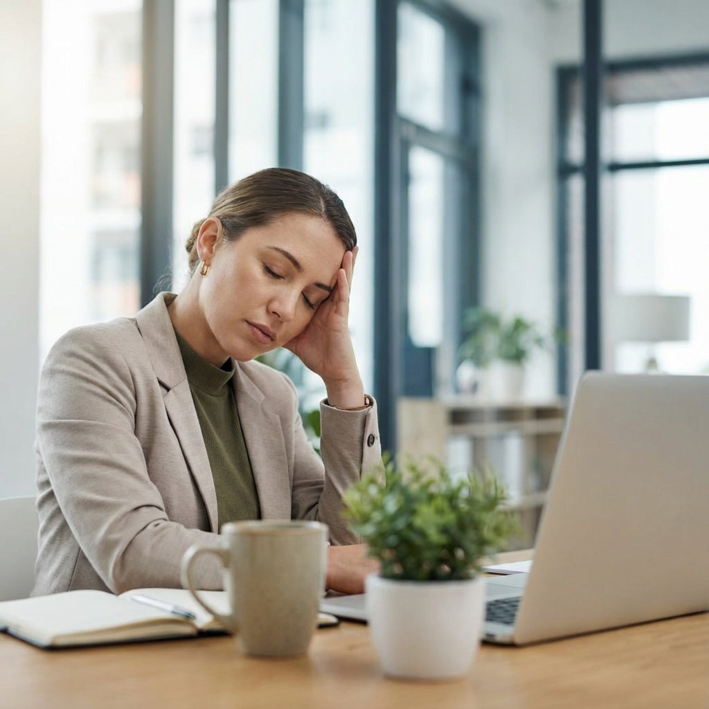 Illustration for Combatting Digital Fatigue and EMF Exposure with Grounding Solutions for Better Wellness and Sleep