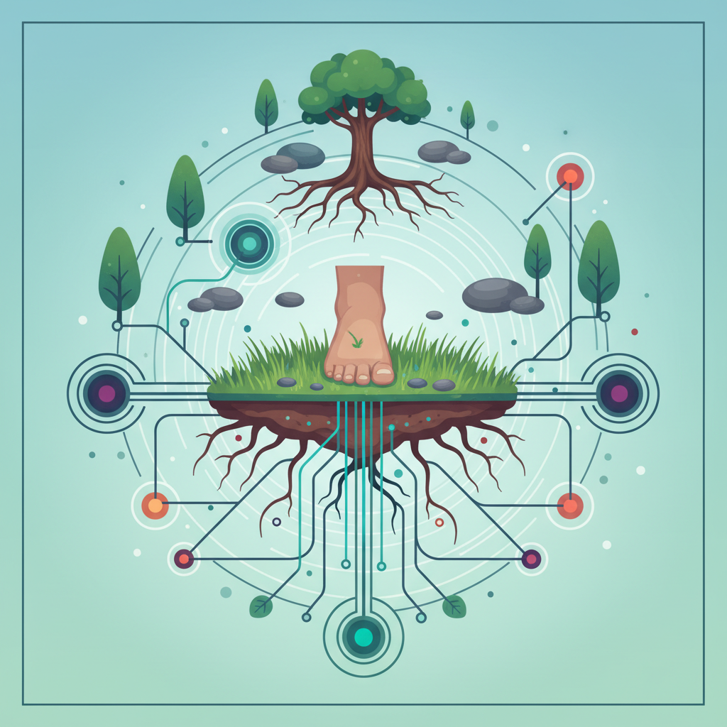 Illustration for Terra Therapy: Unlocking Natural Pain Relief Through Grounding Testimonials and Studies