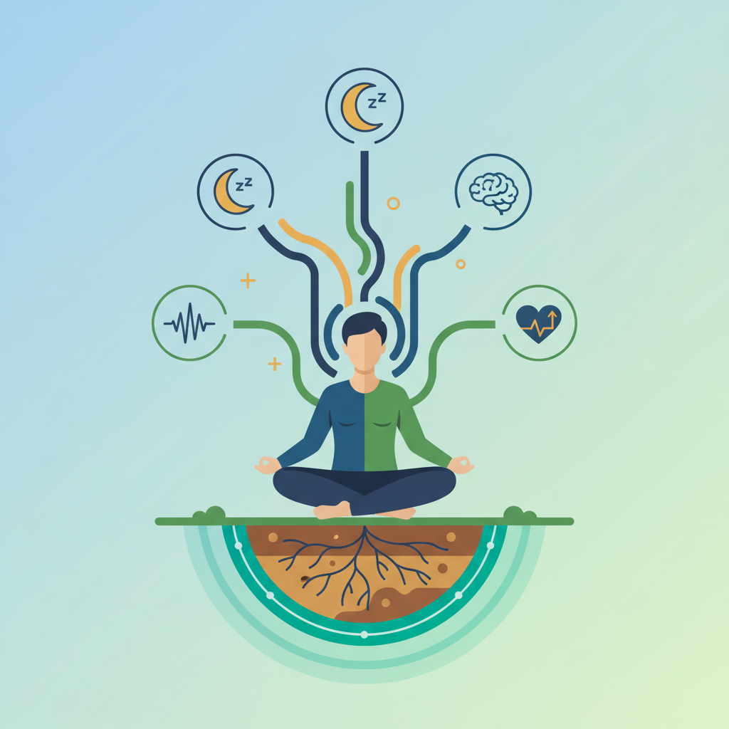 Illustration for Terra Therapy Grounding Products: Scientifically Proven to Enhance Sleep Quality and Overall Well-being