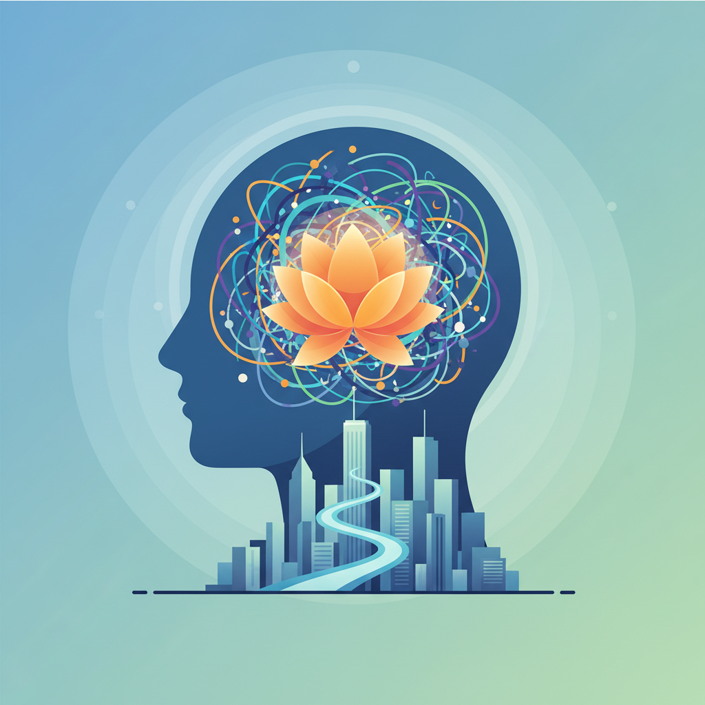 Illustration for Unlock Calm: Natural Strategies to Effectively Reduce Stress and Anxiety for Better Well-being