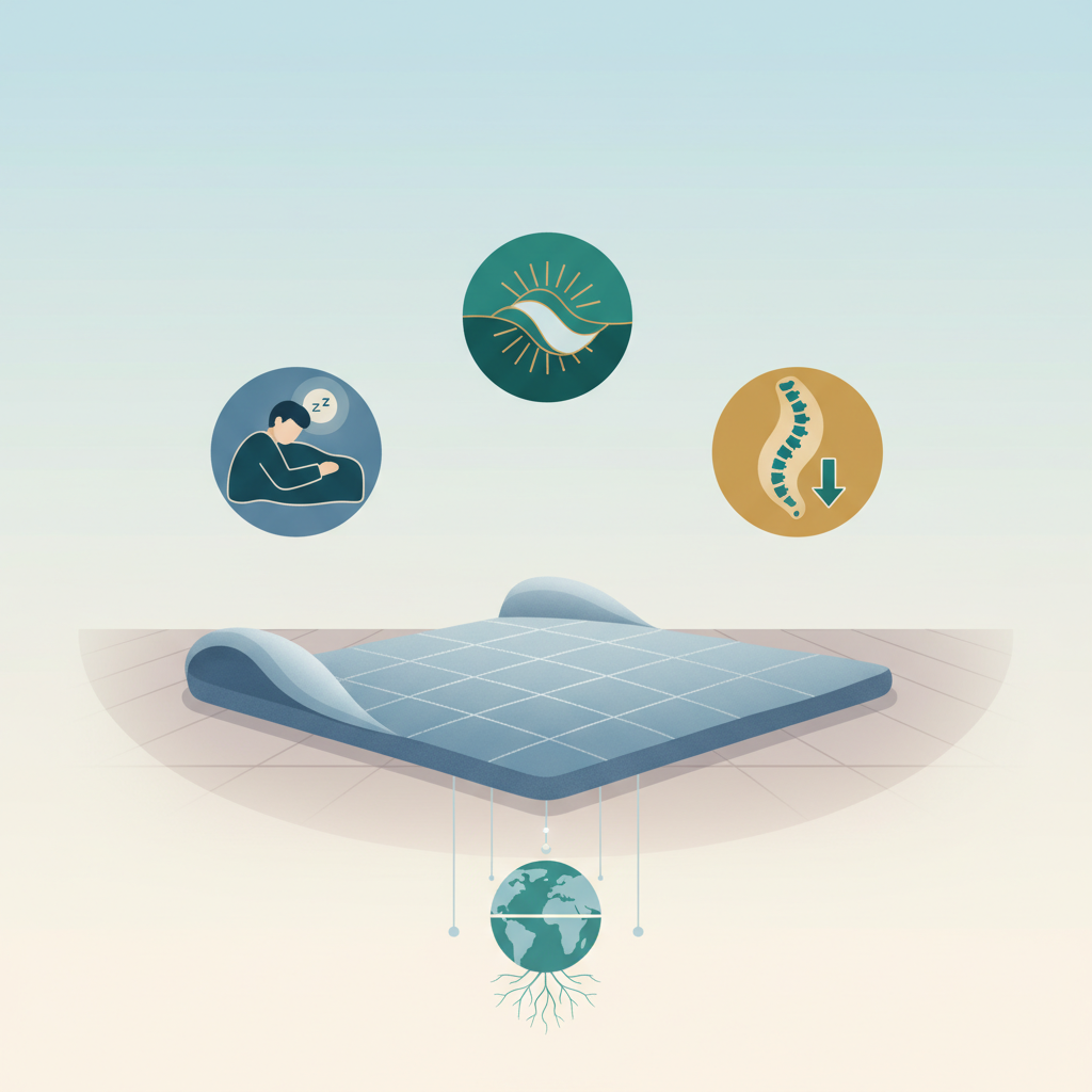 Illustration for Optimal Grounding Mat Usage: Maximize Benefits for Sleep, Stress, and Pain Relief