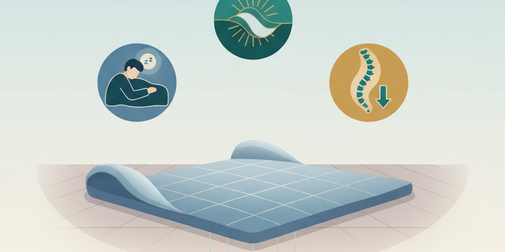 Illustration for Optimal Grounding Mat Usage: Maximize Benefits for Sleep, Stress, and Pain Relief