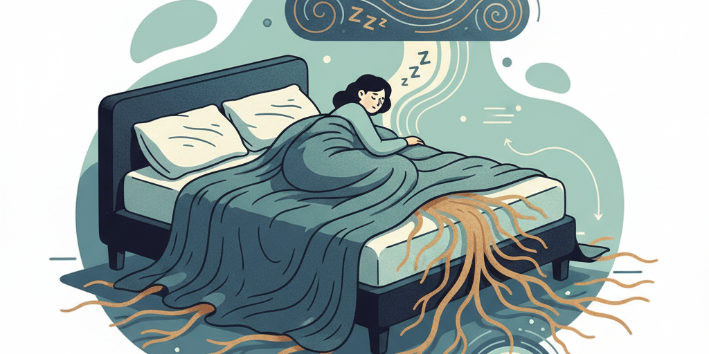 Illustration for Experience Deep Sleep and Stress Relief: Integrating Grounding Bedsheets for Ultimate Comfort