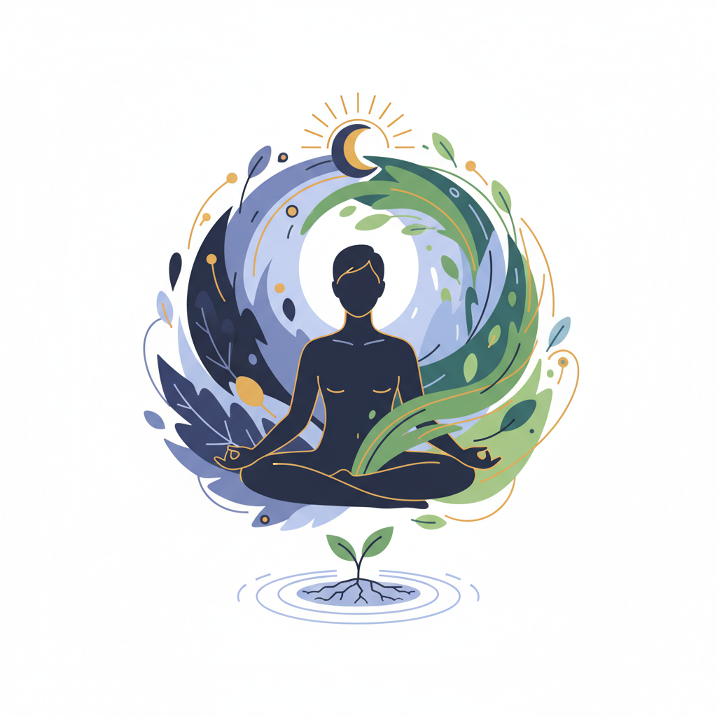 Illustration for Harnessing Natural Energy: Drug-Free Methods for Anxiety Relief and Inner Peace