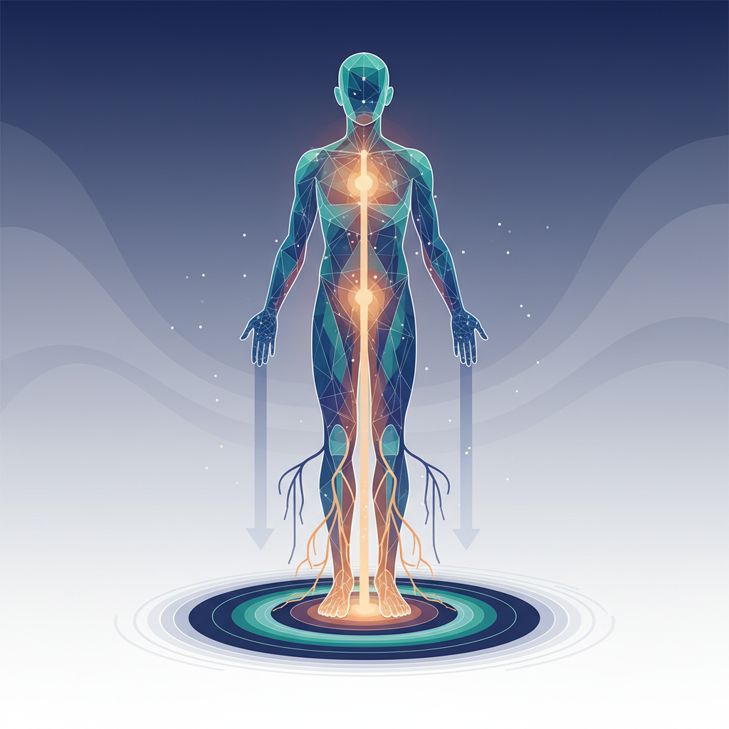 Illustration for The Science of Electrical Balance: How Grounding Improves Health and Vitality