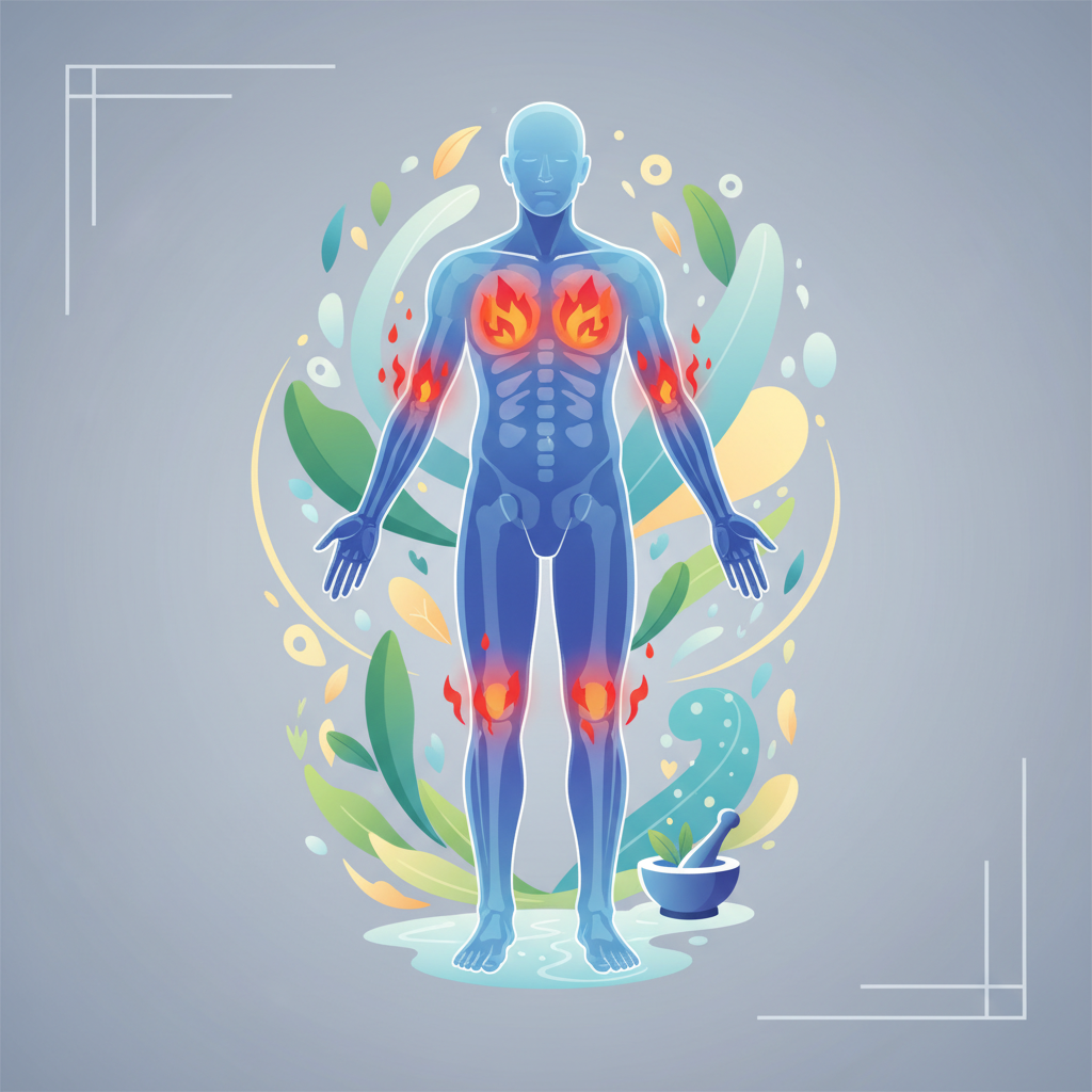 Illustration for Ease Inflammation and Soothe Soreness Naturally: A Guide to Holistic Wellness Practices