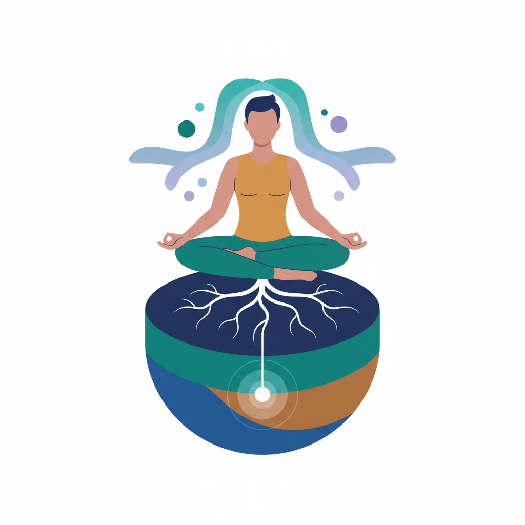 Illustration for Grounding for Stress Relief: Examining Real User Reviews and Benefits