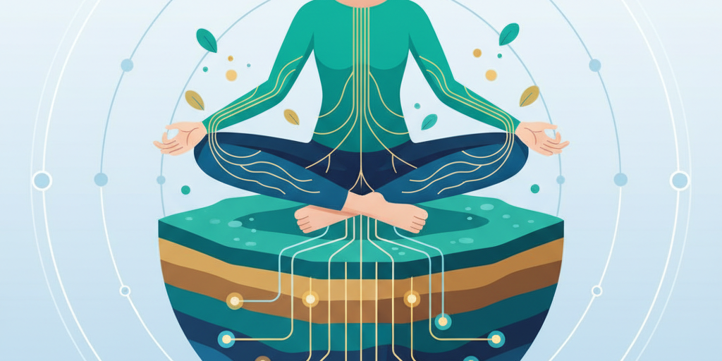 Illustration for Unlocking Better Health: The Science and Benefits of Earthing Practices for Well-being