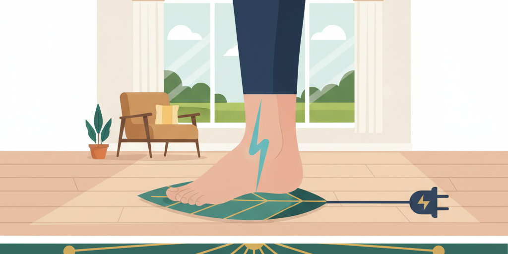 Illustration for Harness Earth's Energy Indoors: Essential Benefits of Grounding Products for Enhanced Well-being