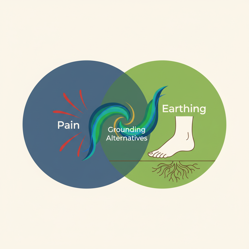 Illustration for Unlocking Natural Pain Relief: A Guide to Effective Grounding Alternatives Beyond Standard Mats