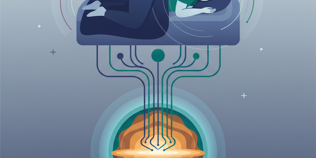 Illustration for Unlock Deeper Sleep: How Grounding Products Enhance Rest and Overall Well-being