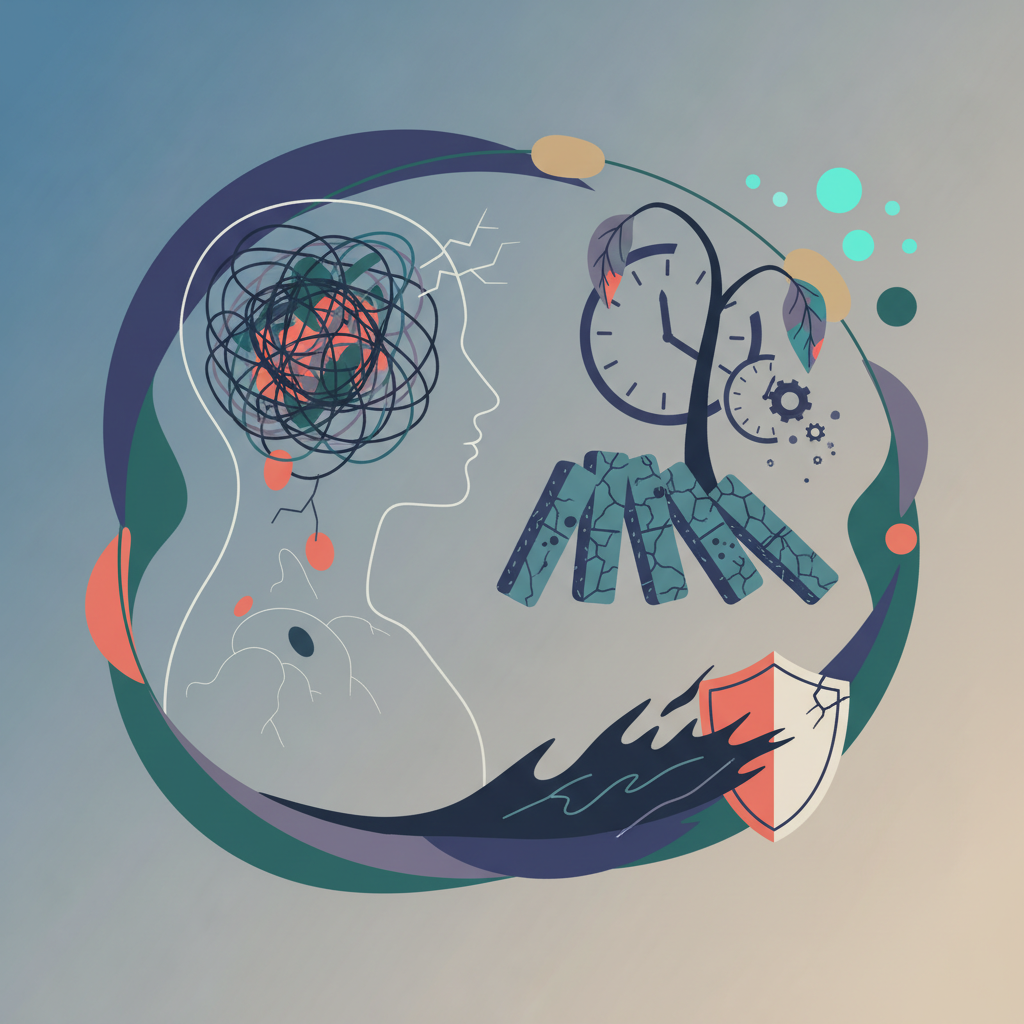 Illustration for Discover Natural Chronic Stress Relief: Holistic Pathways to Lasting Calm and Enhanced Well-being