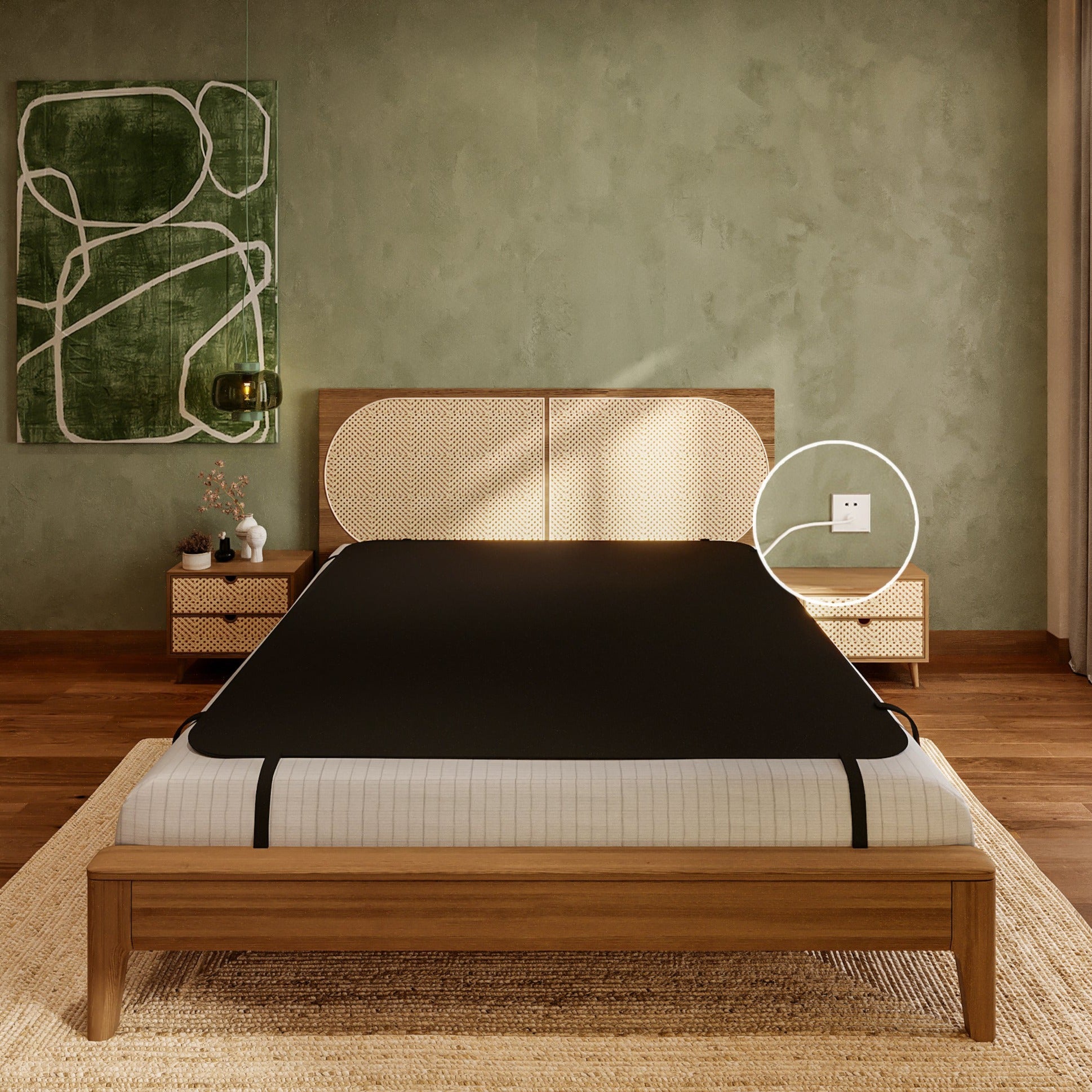Terra Therapy™ Fitted Grounding Bed Mat