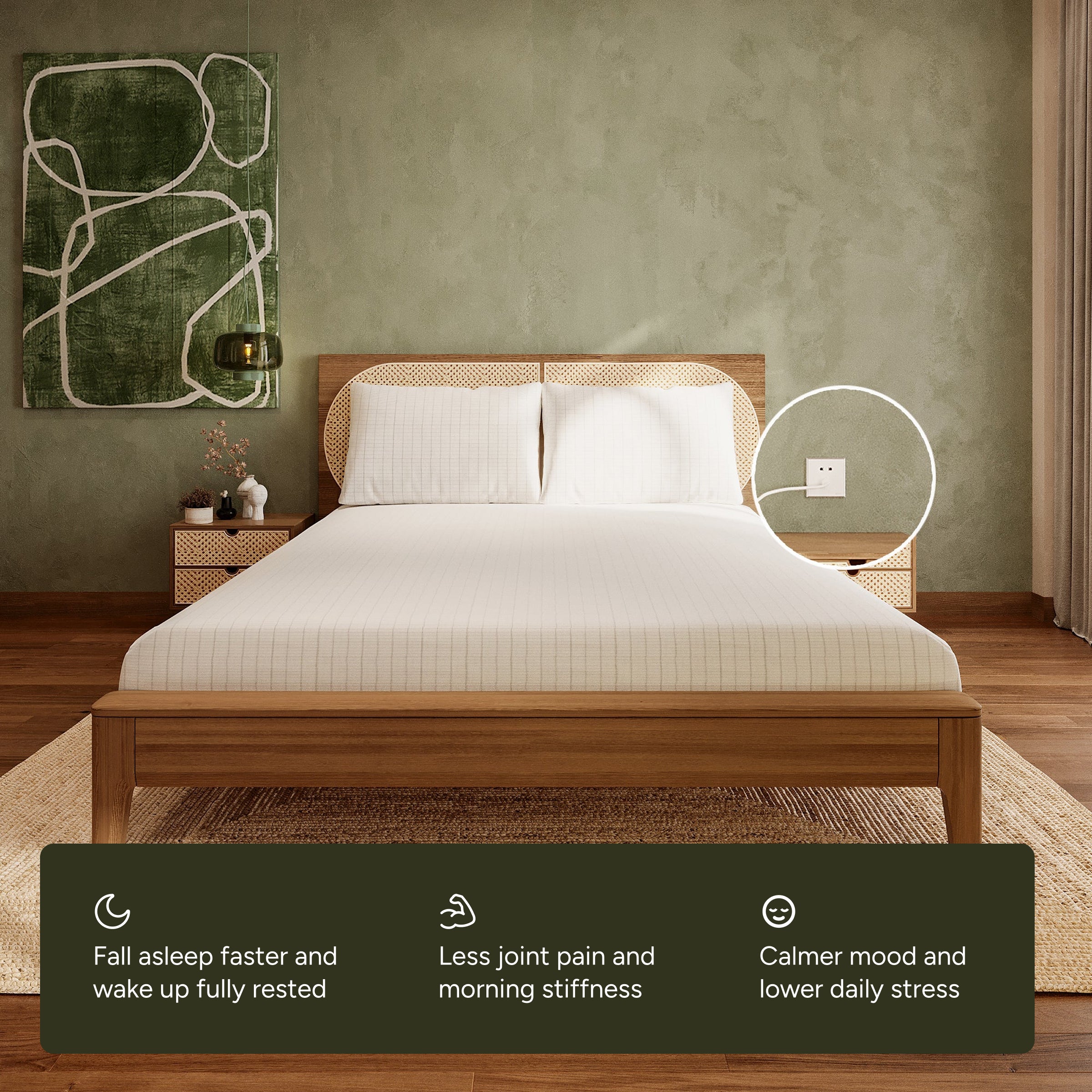Terra Therapy™ Fitted Grounding Bedsheet